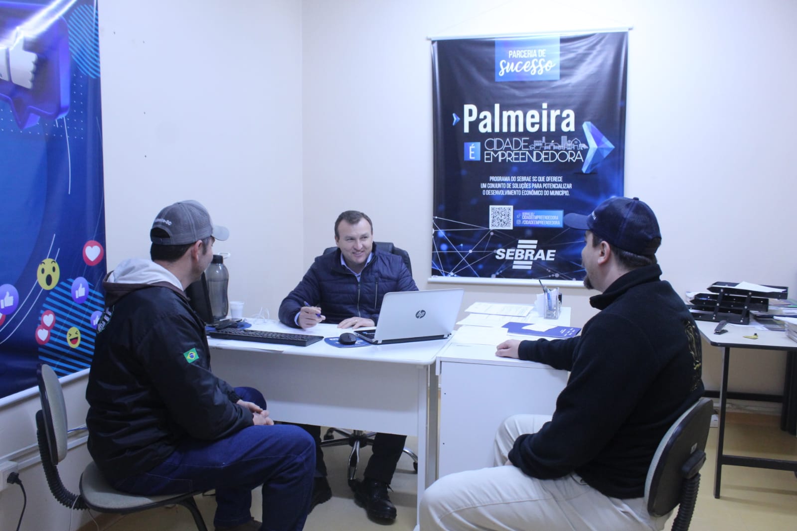 Consultoria gratuita auxilia empreendedores locais em Palmeira